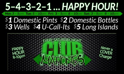 5-4-3-2-1 Happy Hour